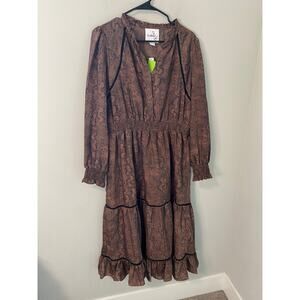 New Sam Edelman Boho Maxi Dress Size XL